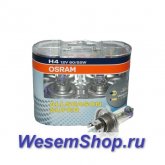 Комплект автоламп OSRAM H4 12V 60/55W ALLSEASON (P43t)  64193ALS